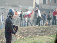 Route bloqu&eacute;e &agrave; Collo